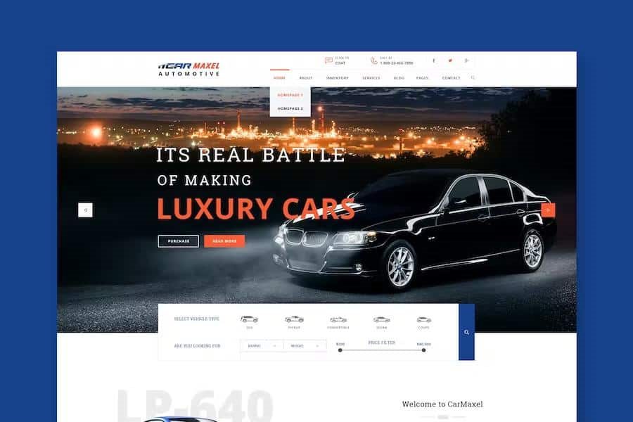 CAR MAX – AUTOMOTIVE HTML TEMPLATE